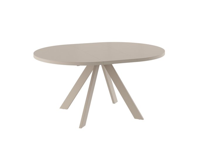 Раздвижной обеденный стол Рондо D120 цвета капучино - купить Обеденные столы по цене 33989.0