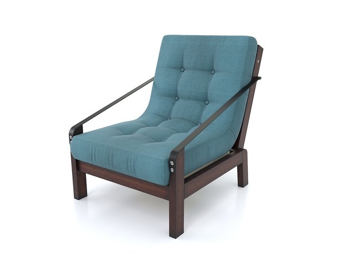 Кресло-кровать Локи голубого цвета - купить Интерьерные кресла по цене 18990.0