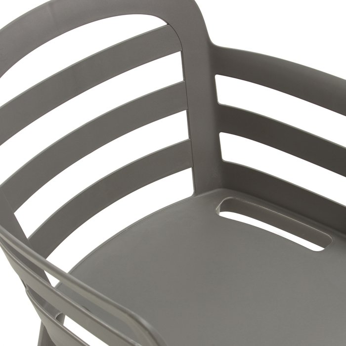 Комплект из двух стульев Boston серого цвета - купить Садовые стулья по цене 19385.0