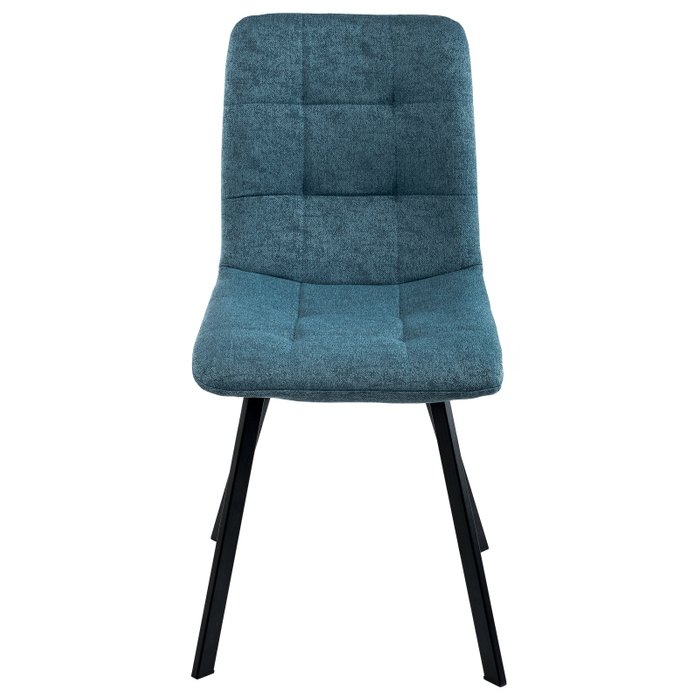 Обеденный стул Bruk синего цвета - лучшие Обеденные стулья в INMYROOM