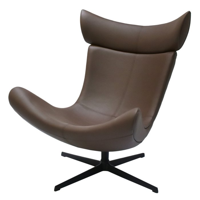 Кресло Toro коричневого цвета - лучшие Интерьерные кресла в INMYROOM