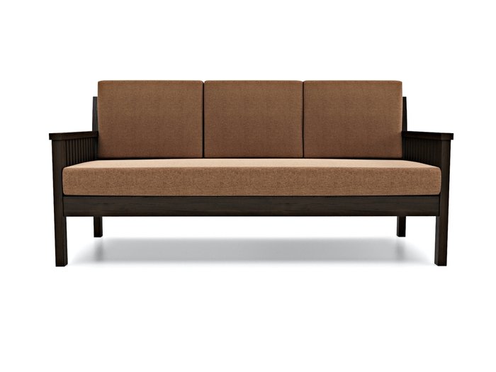 Диван-кровать Норман Б коричневого цвета - купить Прямые диваны по цене 33990.0