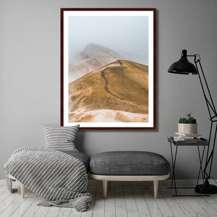 Картина Hveradalir valley of hot springs Iceland - лучшие Картины в INMYROOM