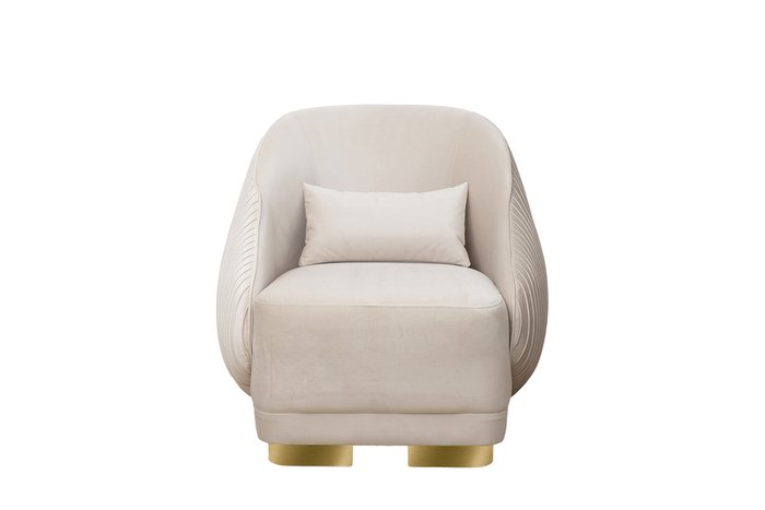 Кресло Palazzo бежевого цвета - купить Интерьерные кресла по цене 75500.0