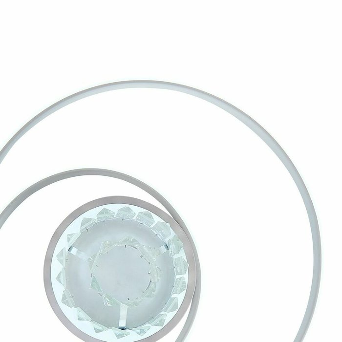 Потолочная люстра Crystal LED LAMPS 81115/1C (силикон, цвет белый) - лучшие Потолочные люстры в INMYROOM