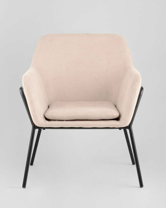 Кресло Шелфорд светло-розового цвета - лучшие Интерьерные кресла в INMYROOM