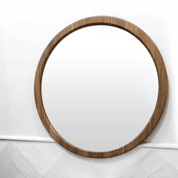 Зеркало Bari круглое в раме - купить Настенные зеркала по цене 25500.0