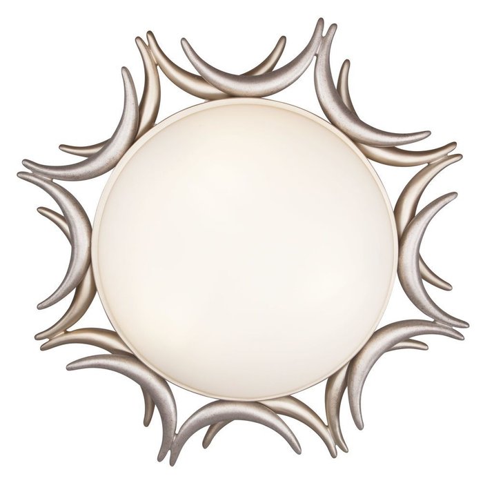 Потолочная люстра Cima из белого матового стекла