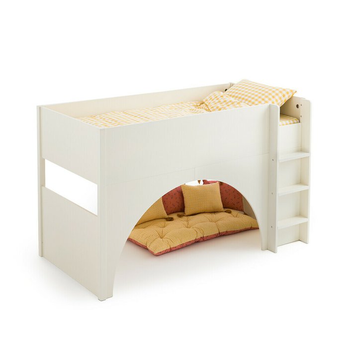 Кровать Arch  90x190 белого цвета - лучшие Кровати-чердаки в INMYROOM