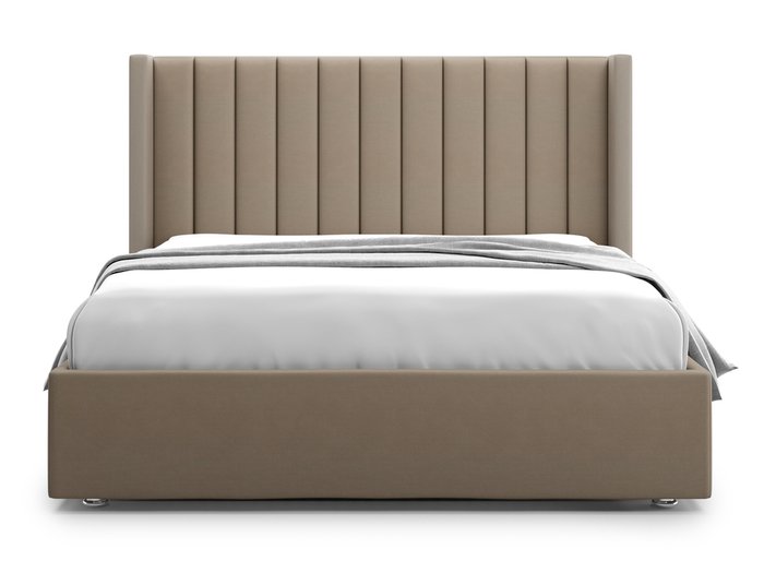 Кровать Premium Mellisa 2 180х200 коричневого цвета с подъемным механизмом  - купить Кровати для спальни по цене 81000.0