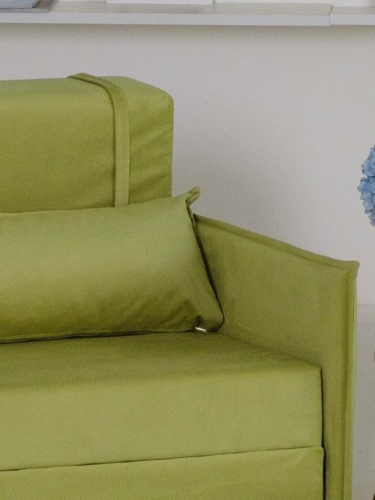 Кресло раскладное Атлант зеленого цвета - лучшие Интерьерные кресла в INMYROOM Кресло раскладное Атлант зеленого цвета - лучшие Интерьерные кресла в INMYROOM