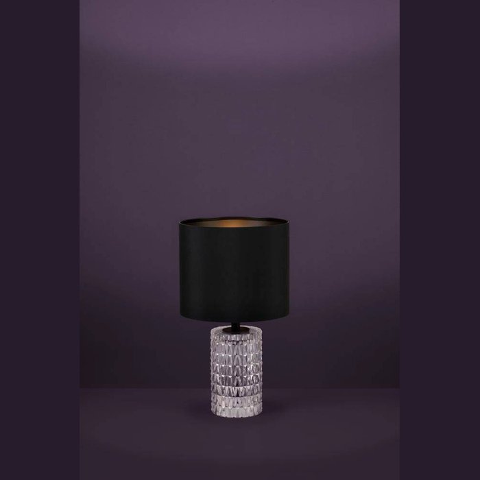 Лампа настольная Sapuara с абажуром черного цвета - купить Настольные лампы по цене 14990.0