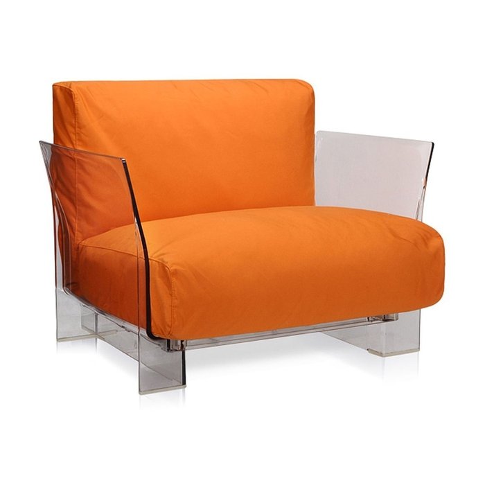 Кресло Pop оранжевого цвета