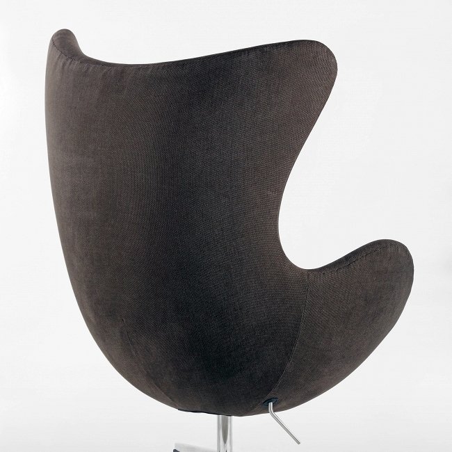 Кресло Egg Classic темно-серого цвета - купить Интерьерные кресла по цене 83018.0