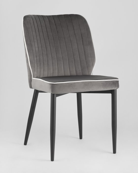 Стул Лоренс серого цвета - купить Обеденные стулья по цене 8599.0