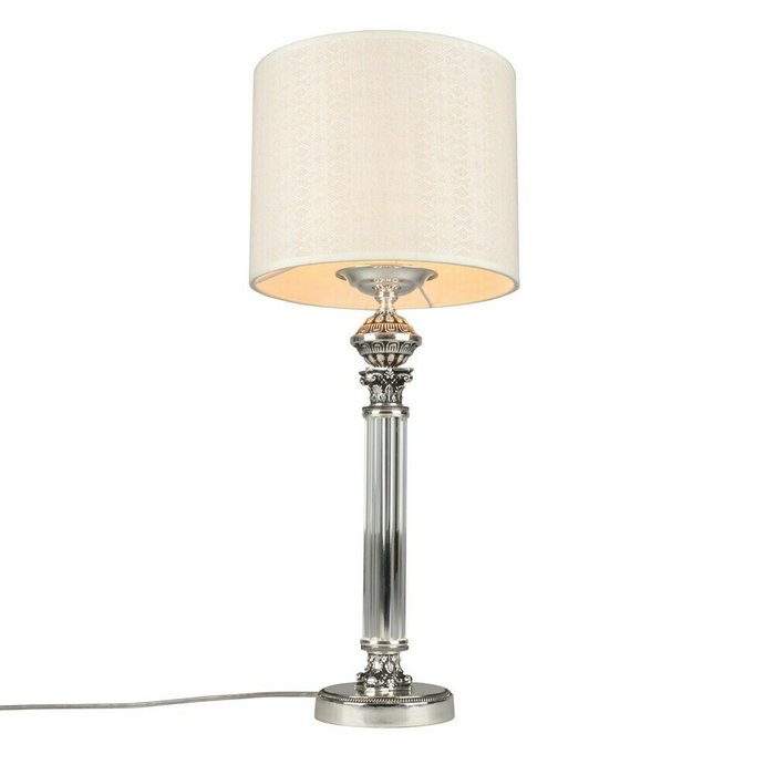 Настольная лампа Rovigo с кремовым абажуром