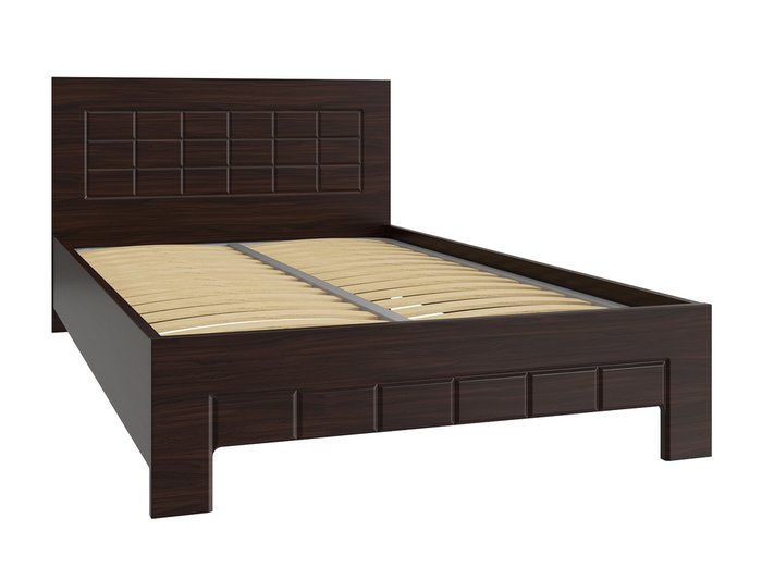 Кровать Изабель 120х200 темно-коричневого цвета - лучшие Кровати для спальни в INMYROOM