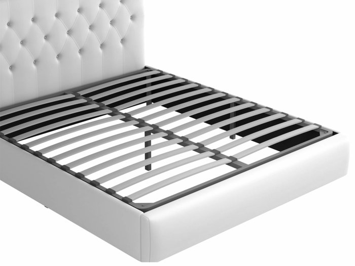 Кровать Амели 140х200 цвета капучино с матрасом - лучшие Кровати для спальни в INMYROOM