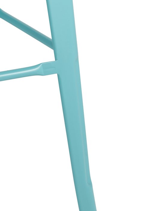 Стул барный Tolix голубого цвета - лучшие Барные стулья в INMYROOM