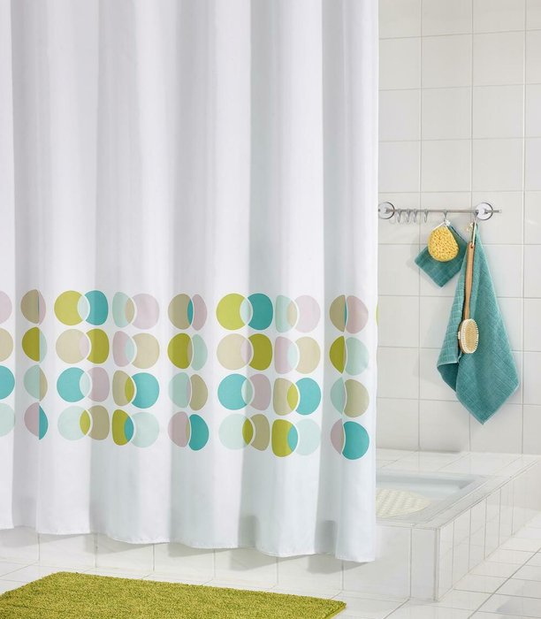 Штора для ванных комнат Eclipse цветной - купить Шторки для душа по цене 2965.0