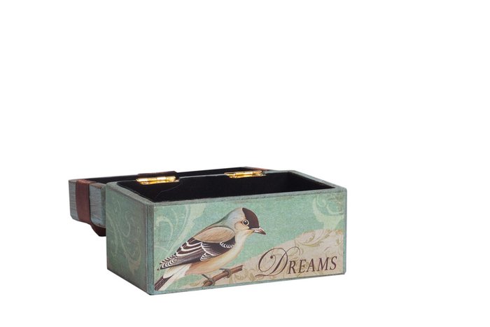 Декоративная коробка с бархатной лентой Tiffany  - лучшие Шкатулки в INMYROOM