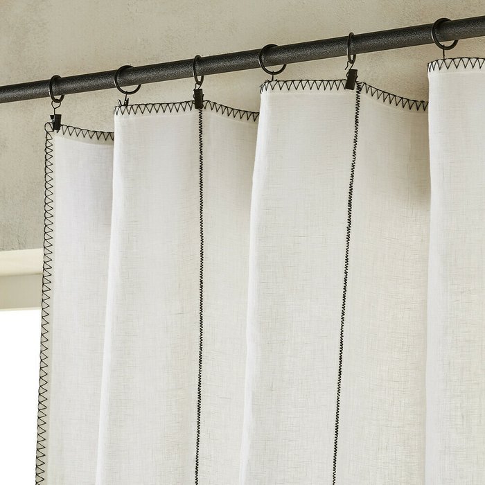 Штора Tojos 140x320 белого цвета - купить Шторы по цене 7807.0 Штора Tojos 140x320 белого цвета - купить Шторы по цене 7807.0