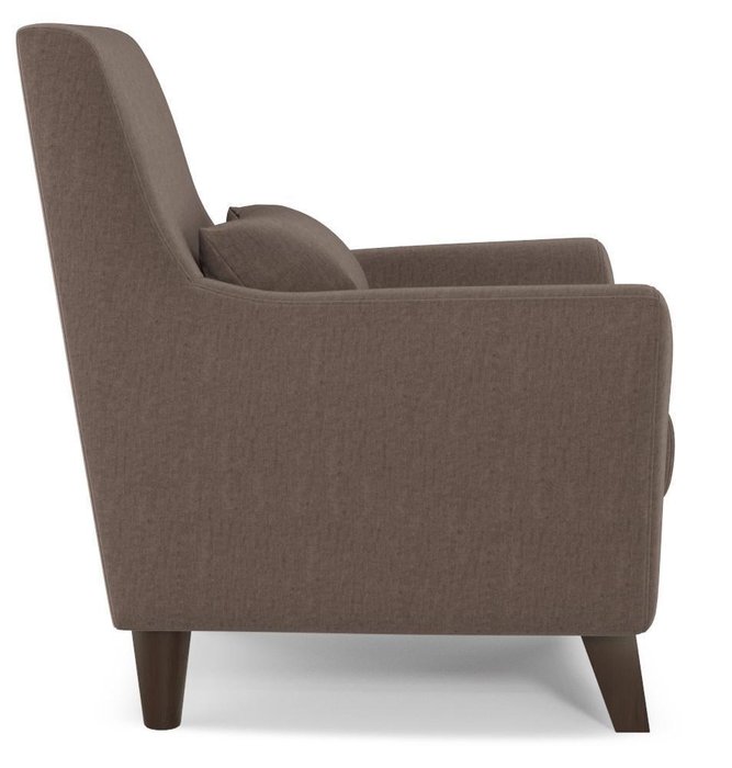 Кресло Либерти темно-коричневого цвета - лучшие Интерьерные кресла в INMYROOM