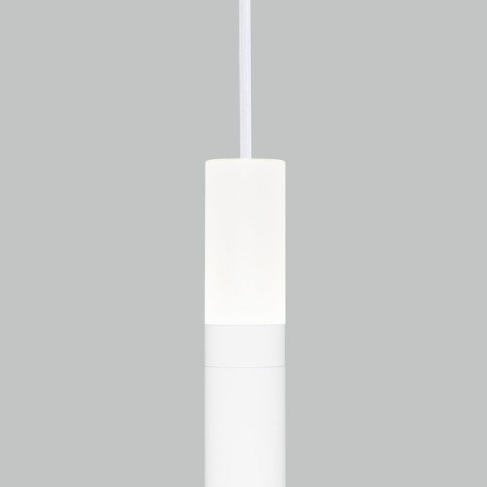 Подвесной светодиодный светильник 50210/1 LED белый Axel - лучшие Подвесные светильники в INMYROOM