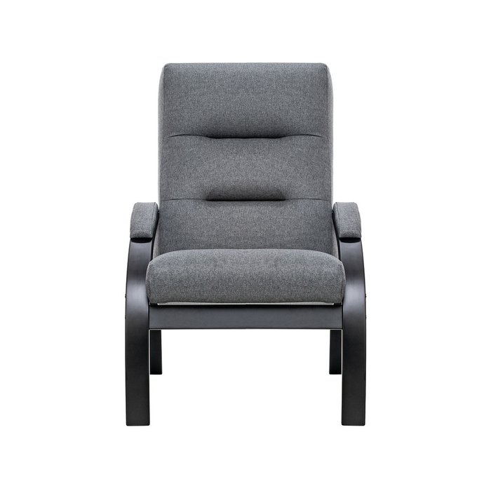 Кресло Лион серого цвета - купить Интерьерные кресла по цене 17100.0