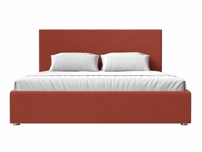 Кровать Кариба 160х200 кораллового цвета с подъемным механизмом - купить Кровати для спальни по цене 68999.0