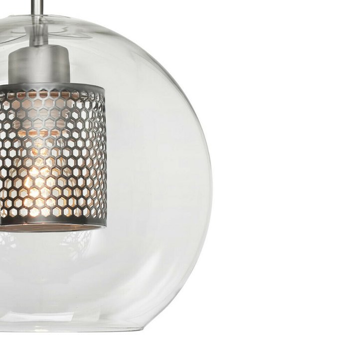 Подвесной светильник Hexagon с прозрачным плафоном - купить Подвесные светильники по цене 7980.0
