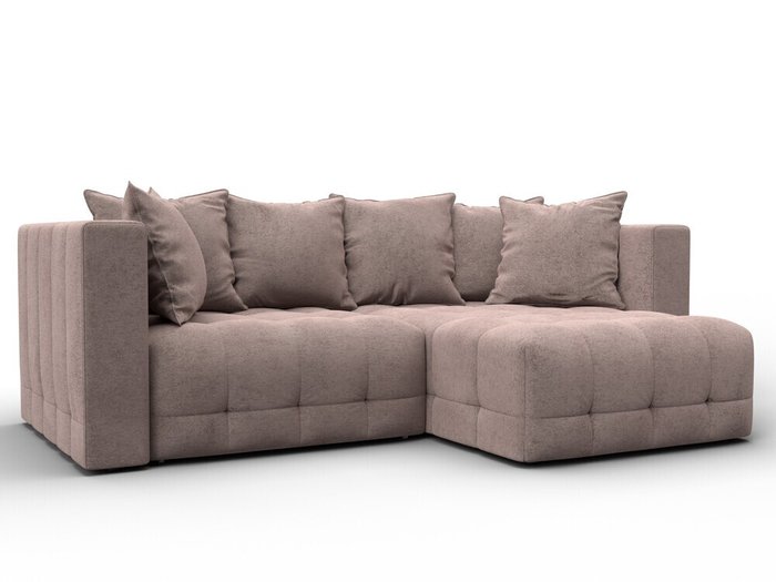 Угловой диван-кровать Лига-052 бежевого цвета Угловой диван-кровать Лига-052 бежевого цвета