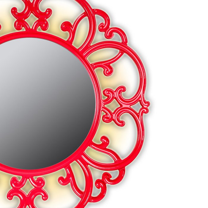 Настенное зеркало TIFFANY red - лучшие Настенные зеркала в INMYROOM
