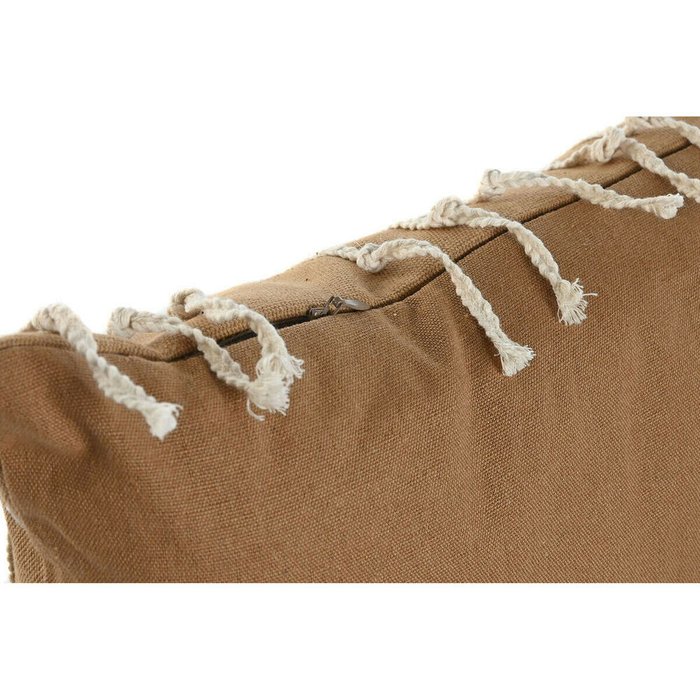 Декоративная подушка Boho 45x45 коричнево-бежевого цвета - лучшие Декоративные подушки в INMYROOM