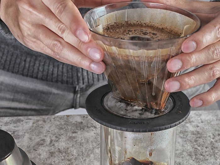 Воронка Пуровер on/off для приготовления кофе из пластика - лучшие Для чая и кофе в INMYROOM