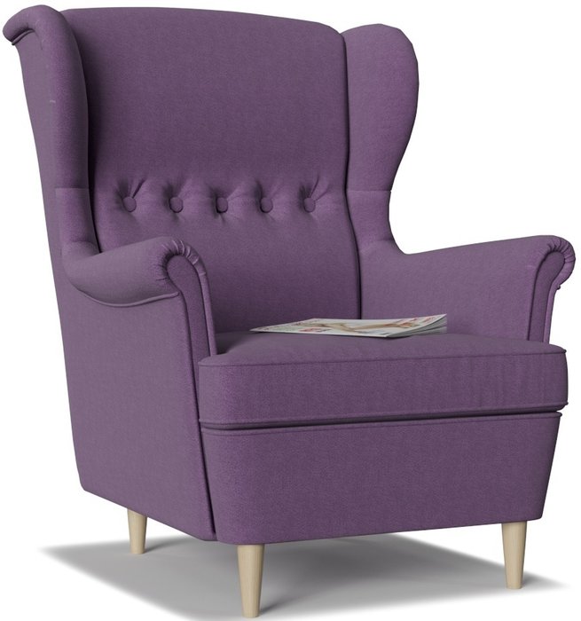 Кресло Торн Porshe Violet фиолетового цвета