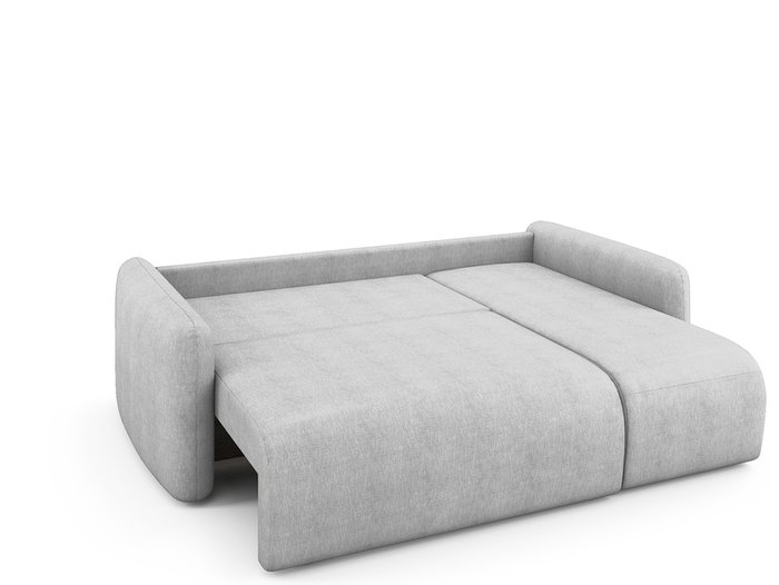 Угловой раскладной диван Arti правый светло-серого цвета - купить Угловые диваны по цене 77100.0