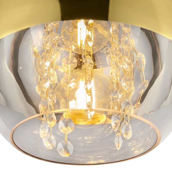 Подвесной светильник Fermi золотого цвета - лучшие Подвесные светильники в INMYROOM