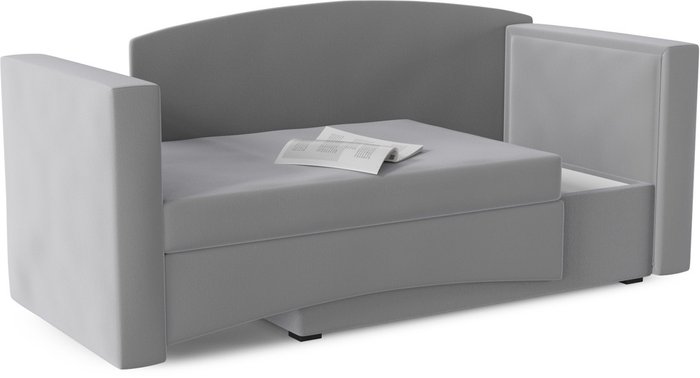 Диван-кровать Принц Корфу Gray серого цвета  - купить Прямые диваны по цене 17890.0