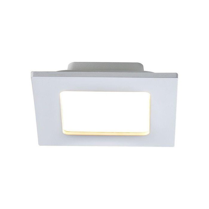 Встраиваемый светодиодный светильник Stockton белого цвета - лучшие Встраиваемые споты в INMYROOM
