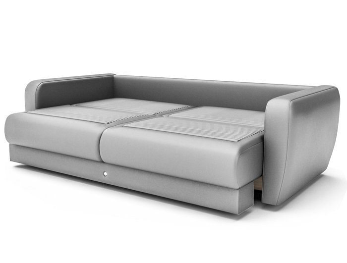 Прямой диван-кровать серого цвета - купить Прямые диваны по цене 284000.0