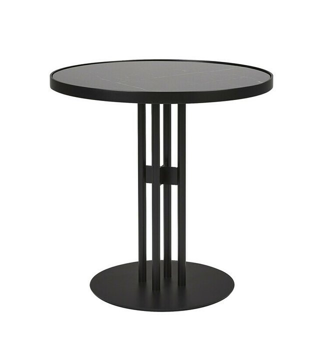 Кофейный столик Votum черного цвета под мрамор - купить Кофейные столики по цене 30700.0