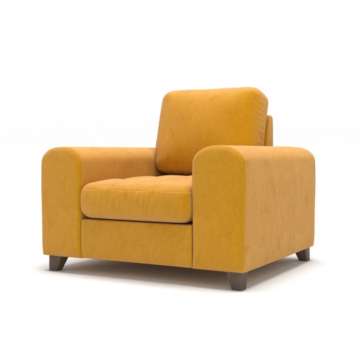  Кресло Vittorio MT желтого цвета