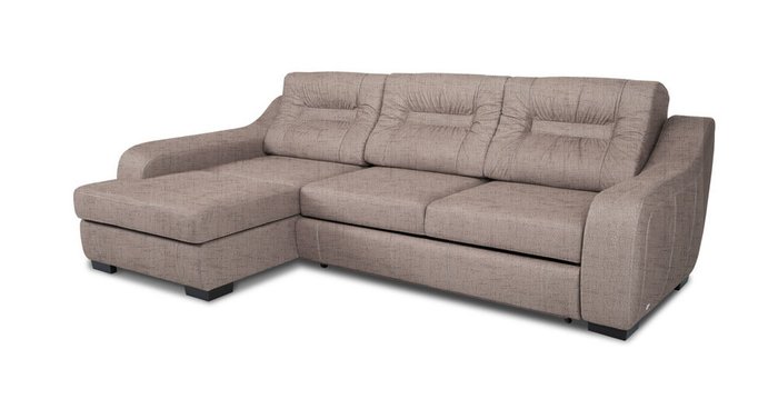 Угловой диван-кровать Ройс коричневого цвета - купить Угловые диваны по цене 129476.0