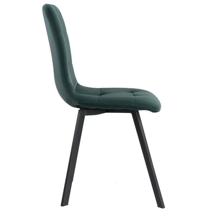 Стул Bruk черно-зеленого цвета - лучшие Обеденные стулья в INMYROOM