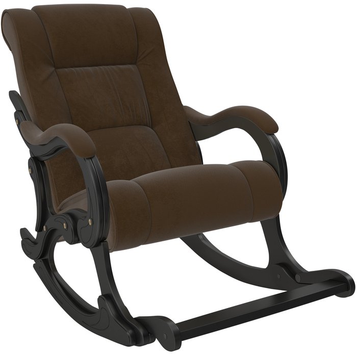 Кресло-качалка Модель 77 с отделкой Verona Brown
