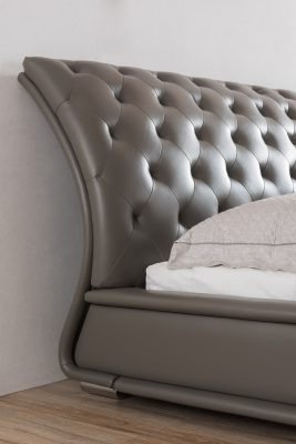 Кровать с мягким изголовьем 160X200  - купить Кровати для спальни по цене 91010.0