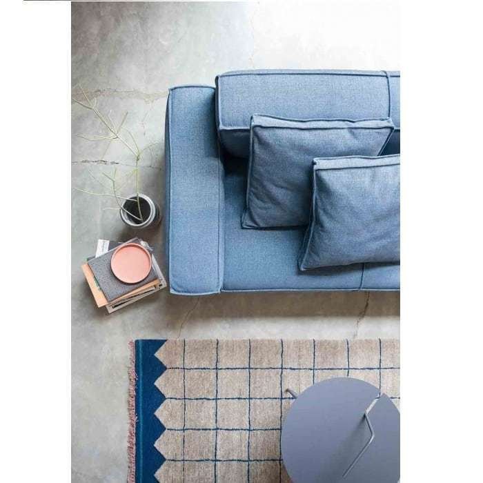 Диван Peanut Air синего цвета - купить Прямые диваны по цене 138000.0