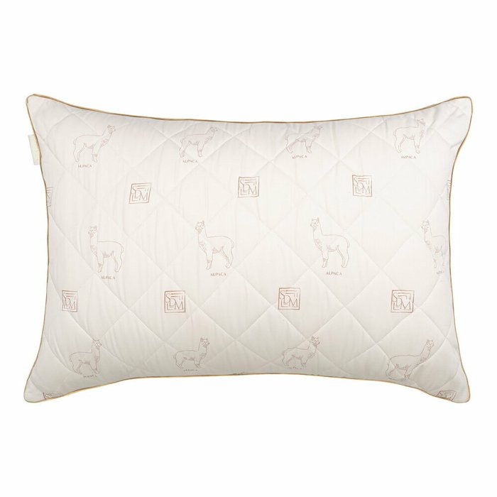 Подушка Alpaca wool 50х70 бежевого цвета - лучшие Подушки для сна в INMYROOM