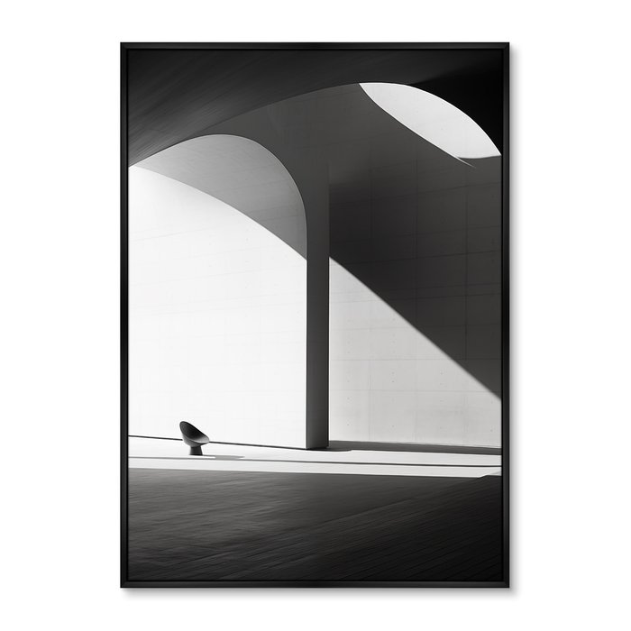 Репродукция картины Architecture, curves of arches, No 2, 2024г.